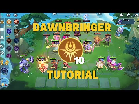10/10 DAWNBRINGER SYNERGY TUTORIAL MCGG 2025 | MAGIC CHESS GO GO SEASON 2 2025