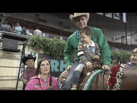 NRHA Futurity –Morey Fisk – L2 Open Futurity Champion