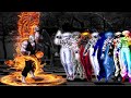 Mugen KOF Dragon Ken Vs Bosses Orochi Team