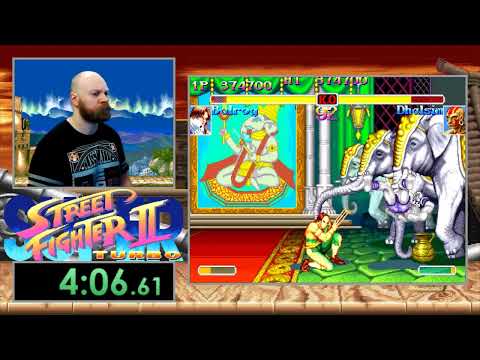 "Super Street Fighter II Turbo" Vega Hardest Speedrun in 9:23