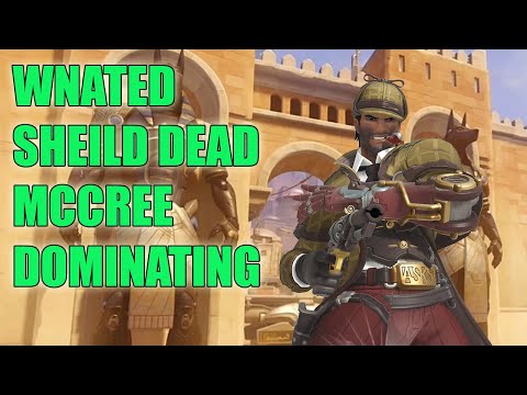 WantedOW   PRO MCCREE GAMEPLAY 35 ELIMS - TOP 500 OVERWATCH SEASON 23