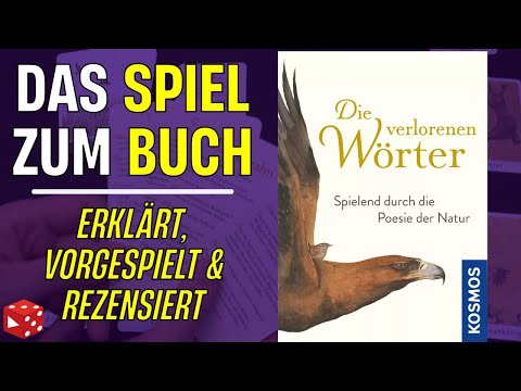 Die verlorenen Wörter - Das Spiel zum Buch - Komplett vorgestellt und erklärt (KOSMOS 2021)