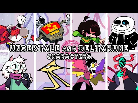 FNF Casanova but Every Turn UNDERTALE(+AU) and DELTARUNE Character Sings It
