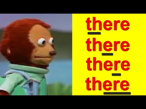 the 4 WAYS to pronounce 'there' correctly - there pronunciation