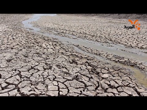 شاهد بالفيديو.. جفاف تام بجزء من نهر الغميج في القرنة #المربد