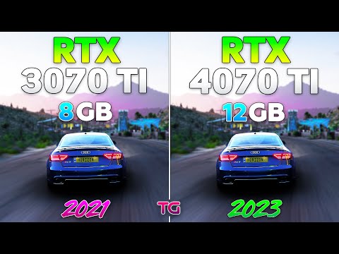RTX 3070 Ti vs RTX 4070 Ti - Test in 1440p & 4K