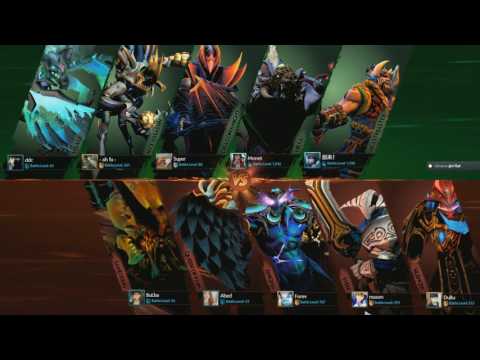 LFY vs Digital Chaos game 1, The International 2017 group