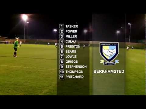 Dunstable Town v Berkhamsted - Tue 30th Oct 2012