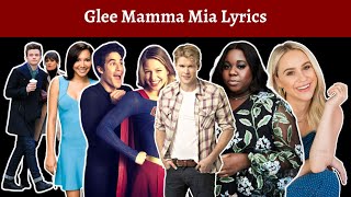 Glee Mamma Mia Lyrics