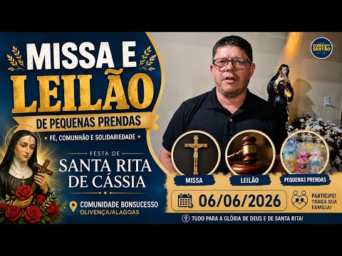 Festa de Santa Rita de Cássia no Sitio Bonsucesso em Olivença/Alagoas 