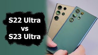 Сравнение Samsung Galaxy S22 Ultra и S23 Ultra