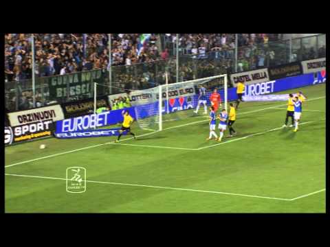 Brescia-Novara 1-1, Serie B Eurobet 2013-14.