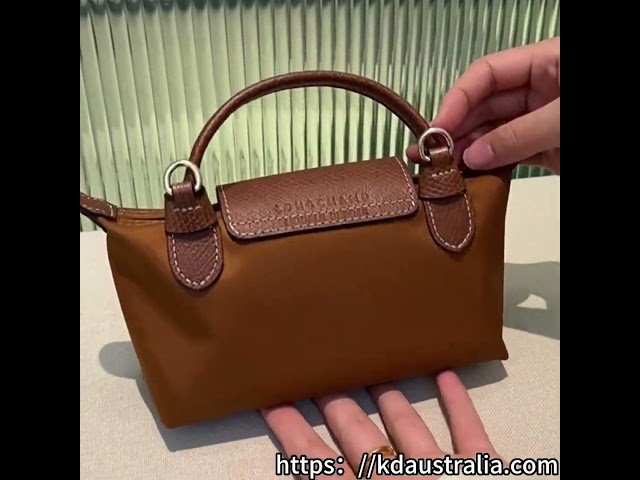 Vídeo relacionado con GADITIEK Correa y Organizador para Longchamp Mini Bolsos Mujer, Cuero Strap y Fieltro Organizer para Mini Bolsos