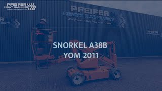 prodaja SNORKEL A38E Electric, 13.5m Working Height, 6.1m Reach, 2 hidraulične zglobne platforme slika 4 SNORKEL A38E Electric, 13.5m Working Height, 6.1m Reach, 2 hidraulična zglobna platforma slika 4