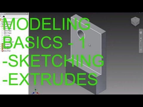 E1 INVENTOR 2012 - Modeling Basics 1 Tutorial