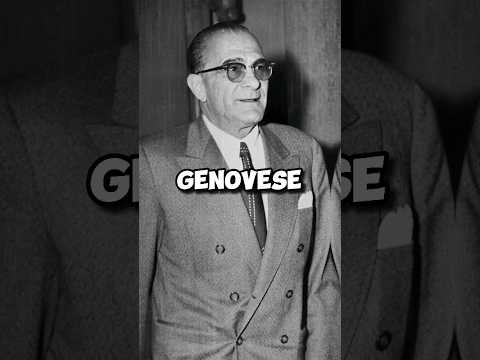 Vito Genovese: The Godfather of the Genovese Crime Family