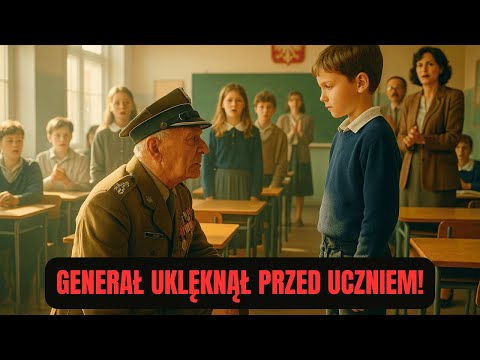 Kazali mi milczeć w szkole — aż generał przerwał lekcję i uklęknął przede mną