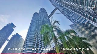 دخلنا أبراج بتروناس العملاقة في كوالالمبور أكبر الأبراج في ماليزيا Petronas Twin Towers Malaysia 🇲🇾
