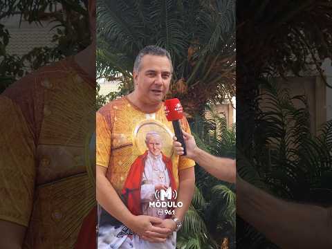Padre Luiz Antônio convida para a festa em louvor a São João Paulo II