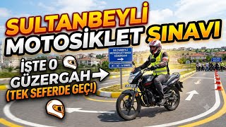 AYSAR Sürücü Kursu Sultanbeyli Motosiklet Sınav Parkuru ve Güzergahı.