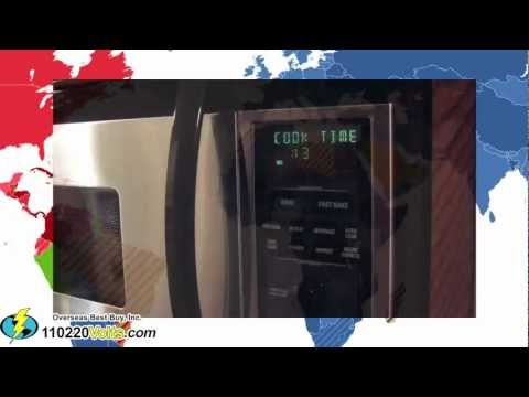 220-250 Volt 50 Hz Microwaves For Overseas Use