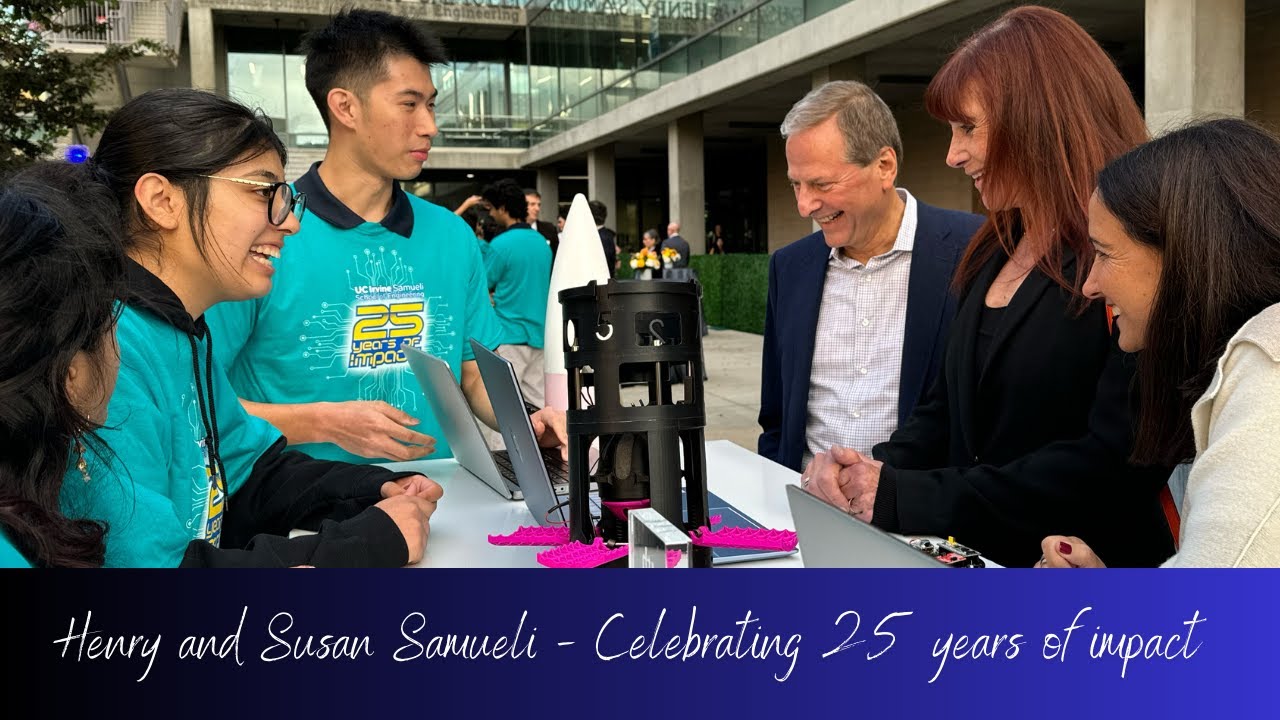 UCI Engineering celebrates 25th anniversary of Samueli naming gift