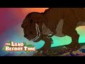 Dinosaurs Run Away From Sharptooth The Land Before Time
