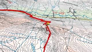 preview picture of video 'Kerry Way Stage 2 GPS Map overlay, Killarney, Ireland'
