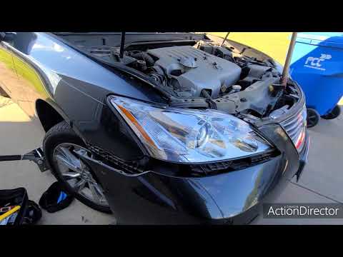2007+ Lexus ES350 Headlight replacement overview.