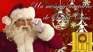preview picture of video 'Un mensaje navideño de Santa Claus | #MAME'