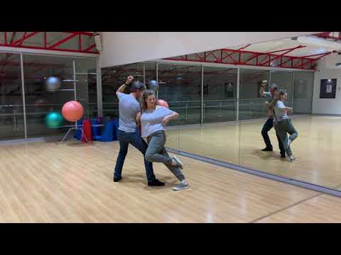 Modern Jive & Ceroc Recap to Music, fun patterns, dips & Corte.