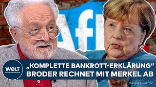 BRANDMAUER-DEBATTE: "Eine komplette Bankrott-Erklärung!" – Kolumnist Broder rech