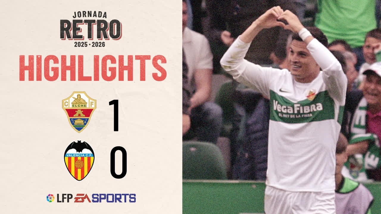 Elche vs Valencia Highlights