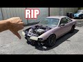 The Twin Turbo S14 Has Killed Another Engine