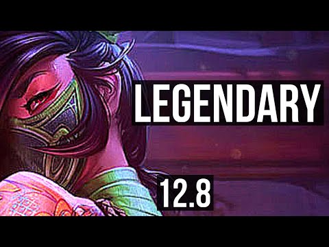 AKALI vs LUCIAN (MID) | 24/1/8, Legendary, Quadra, 65% winrate | EUW Master | 12.8
