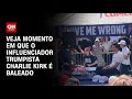 Vídeo Influenciador Trumpista Charlie Kirk é Baleado Em Evento Universitário CNN BRASIL