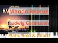 Mando Rescue Solo Chord Ludwig Goransson Synthesia Piano