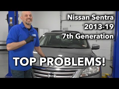 Top 5 Problems Nissan Sentra Sedan 2013-19 7th Generation