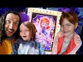 A for ADLEY - MOViE DAY 💜  a Best Day Ever at the Purple Carpet Party with Friends & Rainbow Ghosts