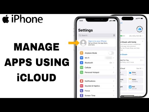 How To Manage Apps Using iCloud On iPhone Settings