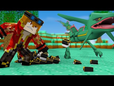 Minecraft : Hard Ice Pokemon #11 - 127 POKEBOLAS EM UM RAYQUAZA ‹ MayconLorenz ›