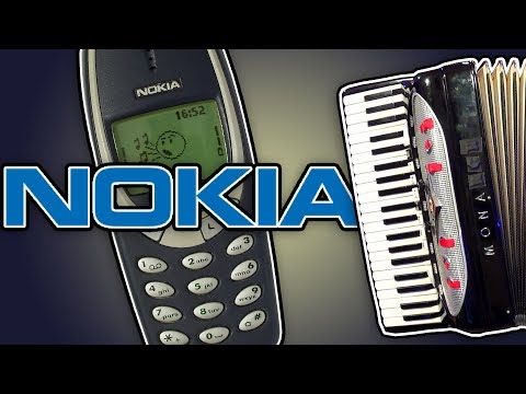 Just An Accordion Cover Of The Nokia Ringtone Played By A Man In A Speedo