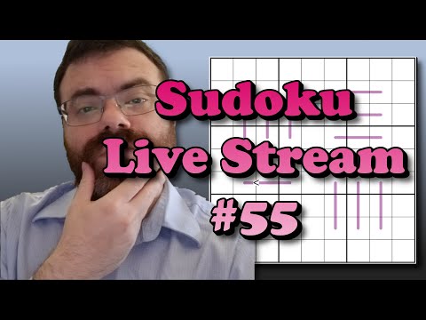 Sudoku Live Stream #55! Come solve with me :)
