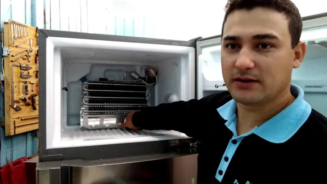 Geladeira Brastemp não gela em baixo conserto passo a passo...