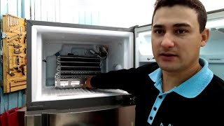 Geladeira Brastemp não gela em baixo conserto passo a passo...
