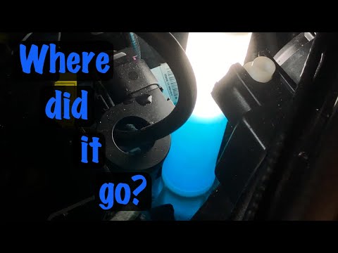 2012 - 2020 Chevrolet Sonic Windshield Washer Fluid Reservoir Fill Neck Leak Repair (or Trailblazer)