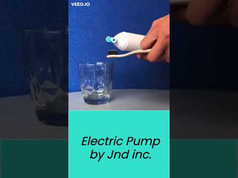 Jnd electric toothpaste dispenser