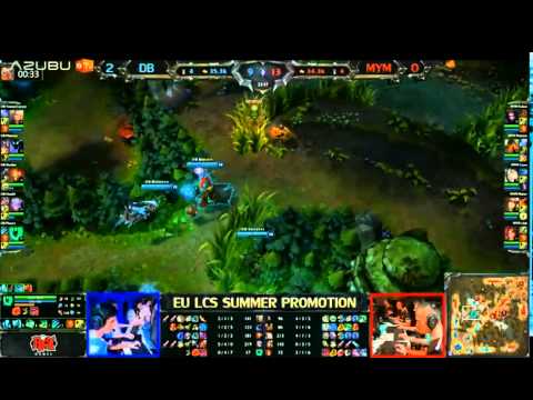 League of legends. DragonBorn vs Meet Your Makers. The game changing play.