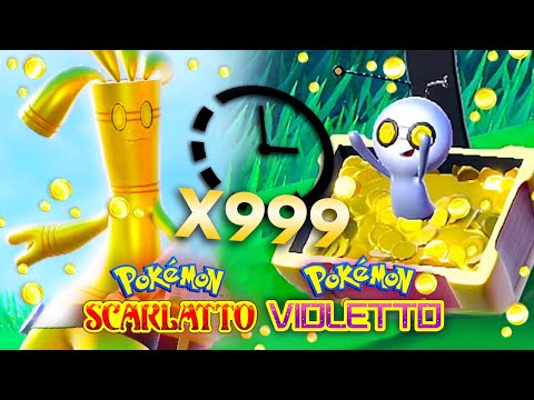 Come ottenere 999 MONETE in 20 MINUTI e far evolvere Gimmighoul su Pokemon Violetto e Scarlatto!