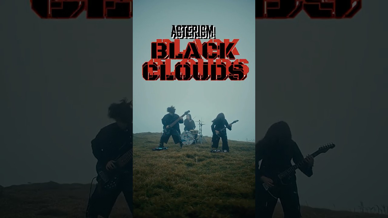 ⚡️BLACK CLOUDS / ASTERISM⚡️ #rock #metal #band #asterism